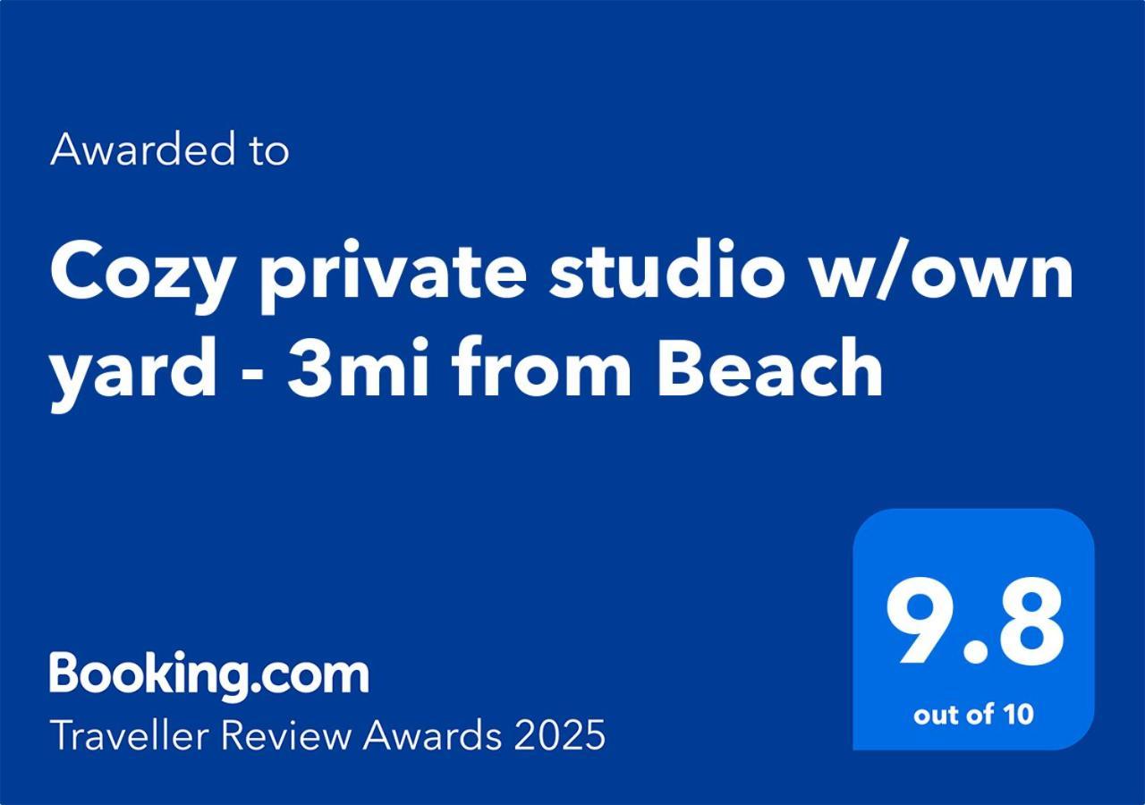 Cozy Private Studio W/Own Yard - 3Mi From Beach Seminole Εξωτερικό φωτογραφία